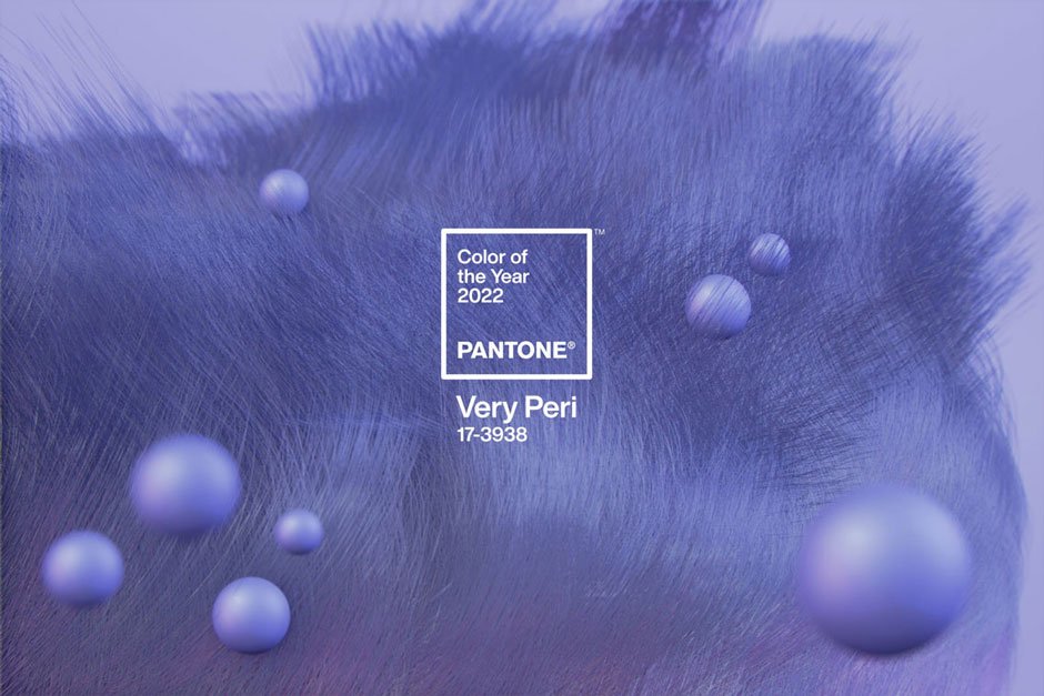 A new Pantone color: Very Peri has been named color of the year for 2022