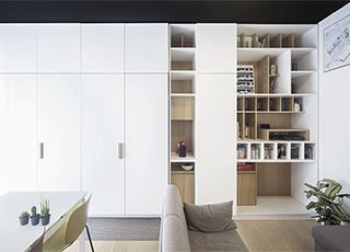 A small flat with 39 square meters where every square meter is optimized