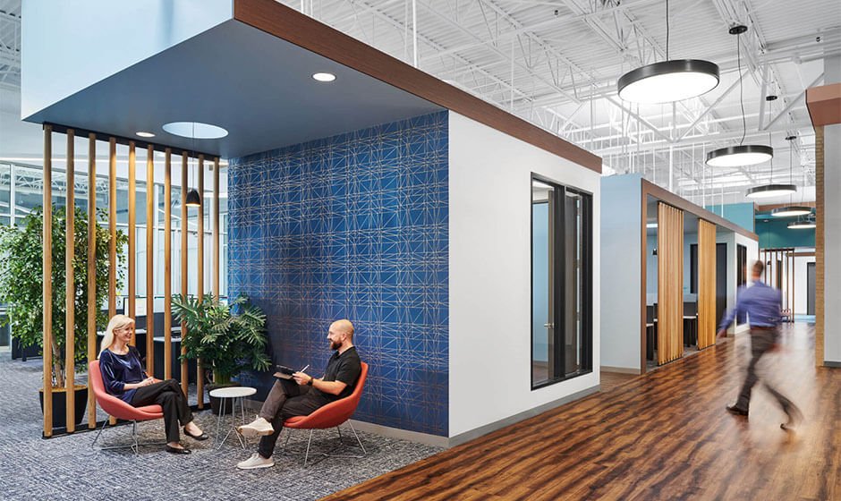 How ecological design benefits workplace environments through natural patterns