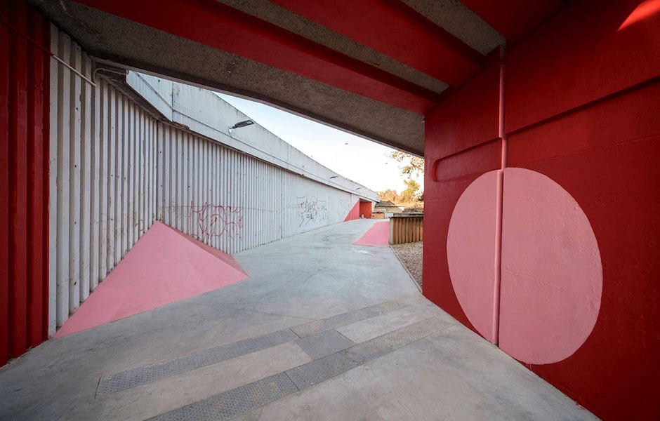 Prague underpass transformed into a colorful skate park