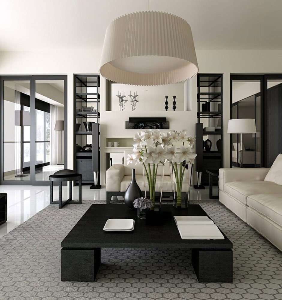 How to get monochrome magic: Black and white interior design ideas