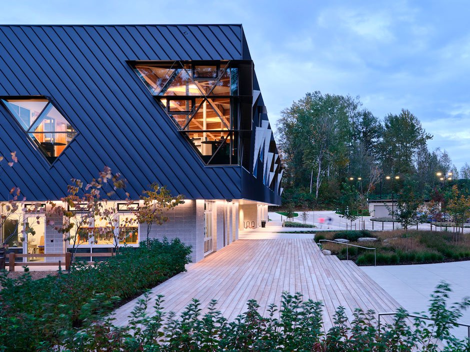 A Passive House community center in Canada focused on social inclusivity
