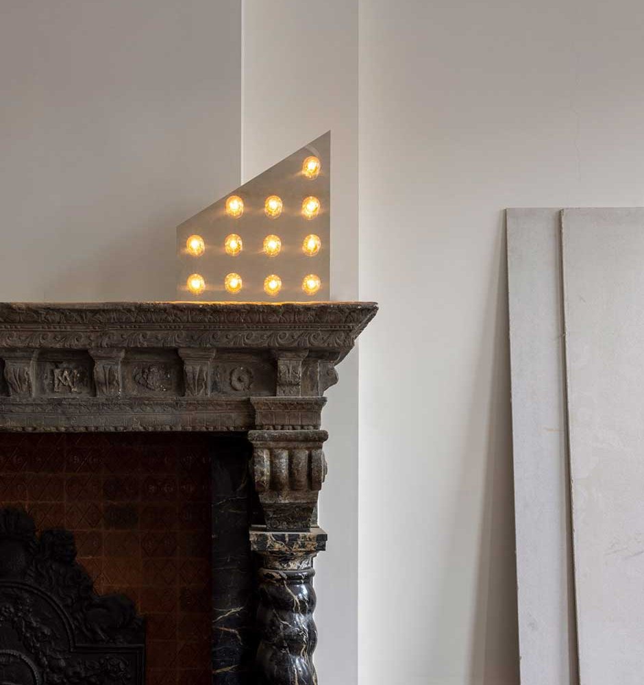 Koen Van Guijze presents four years of playful lighting in the historic Antwerp townhouse