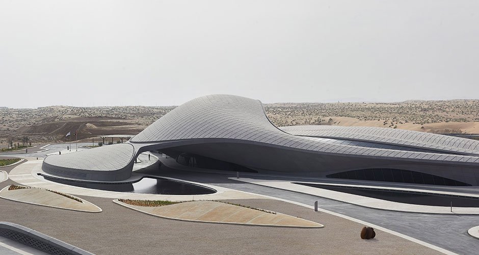 Zaha Hadid Architects completes dune-like Beeah Headquarters in Sharjah