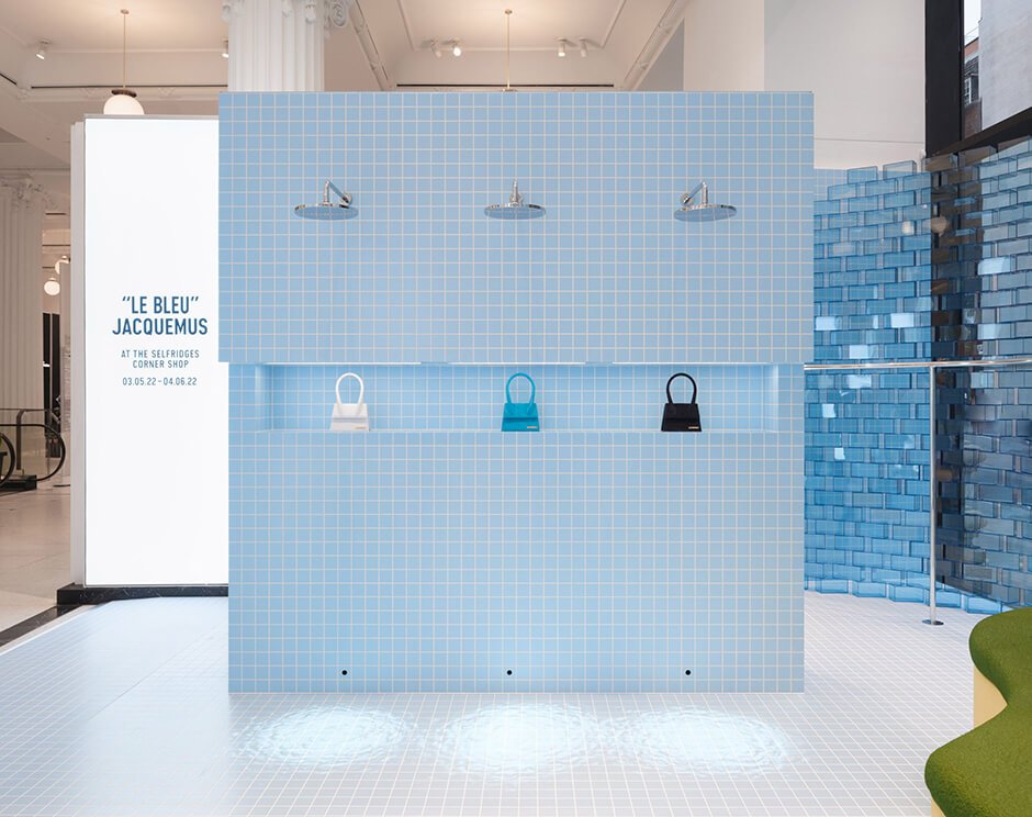 Jacquemus creates surrealist interpretation of his own bathroom for Selfridges pop-up