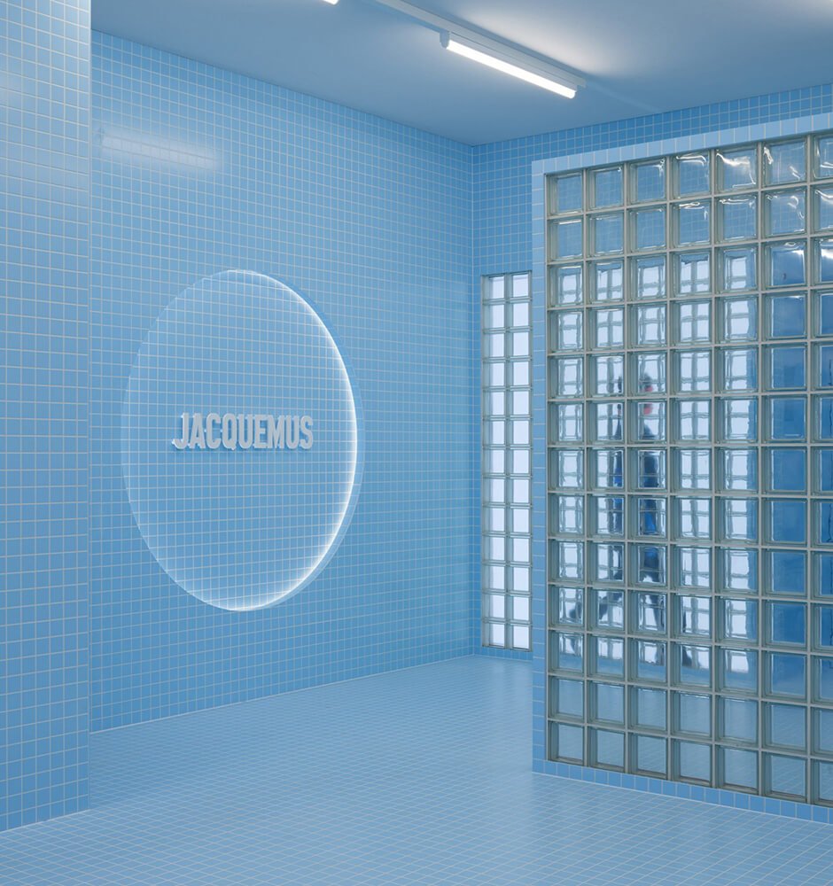 Jacquemus creates surrealist interpretation of his own bathroom for Selfridges pop-up