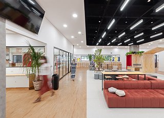 Studio Dlux converts industrial buildings into Red House School in São Paulo