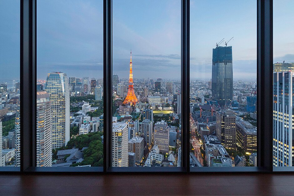 Ingenhoven Architects unveils pair of plant-covered skyscrapers in Tokyo