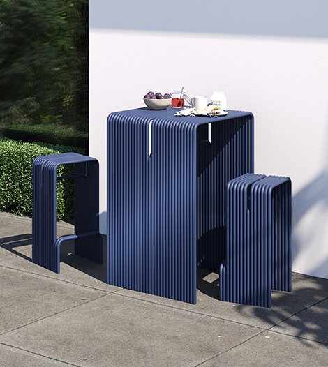 Meet outdoor lounge collection TUbe!