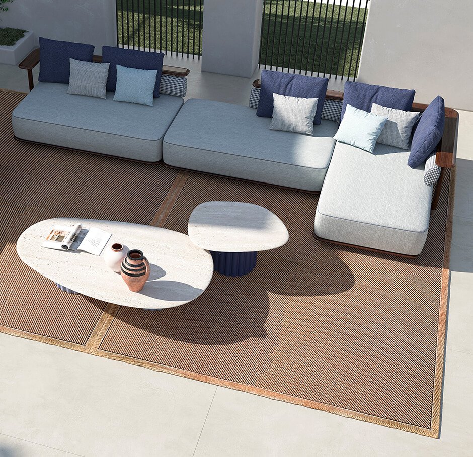 PEDRO , DESIGN IN DETAILS CPRN introduces Pedro, a sofa for outdoor spaces