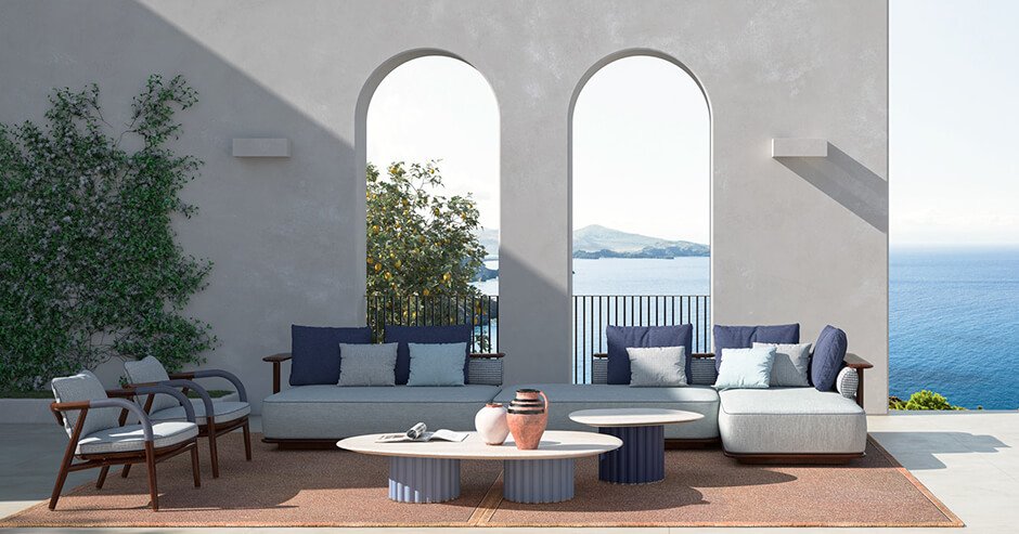 PEDRO , DESIGN IN DETAILS CPRN introduces Pedro, a sofa for outdoor spaces