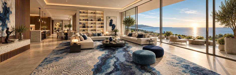 When a rug becomes part of the architecture: The De Dimora approach to custom rug design
